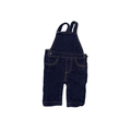 Denim overalls with back pocket detail | 0-3M