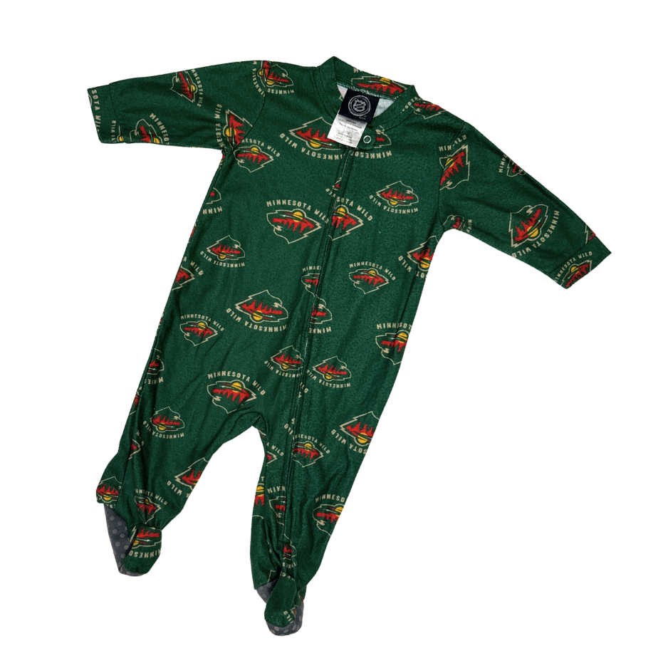Sports Team Brand Minnesota Wild Onesie | 3M