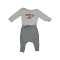 Joe Fresh | Set Of 2 Long Sleeve & Pants | Grey | 0-3M