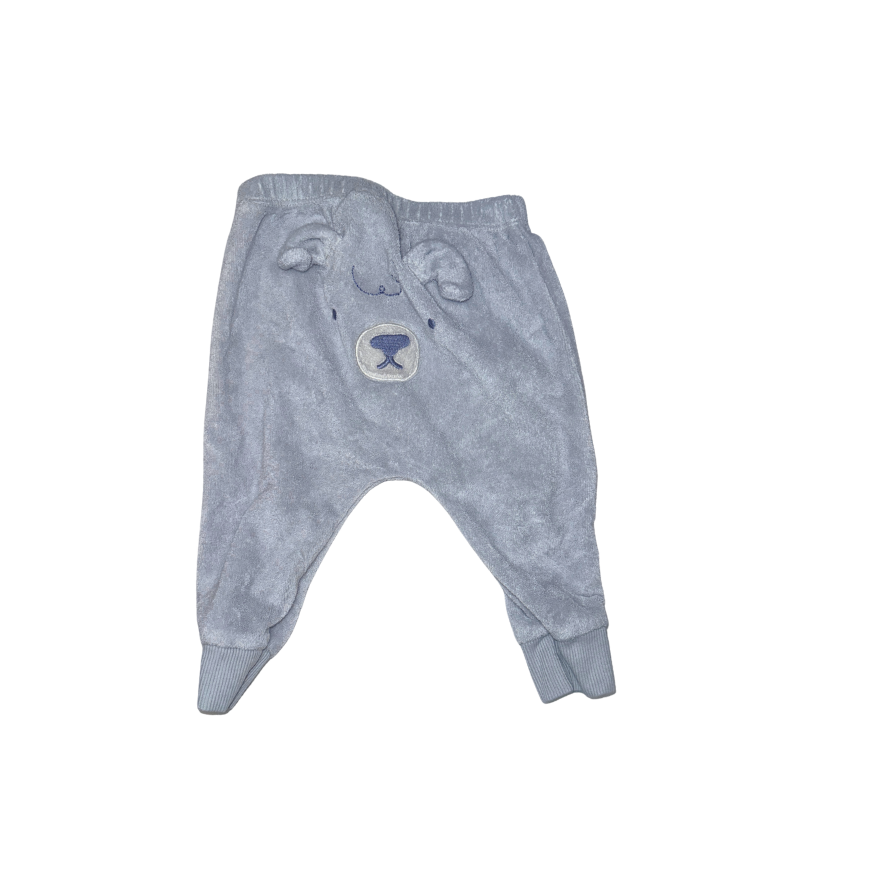 French Terry set of pants and hoodie | Light blue | 6M