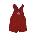 Red overalls with anchor pattern | 6M