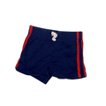 Navy blue shorts with red side details | 6M