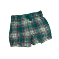 Carter'S | Plaid Shorts | Green & Grey | 3-6M