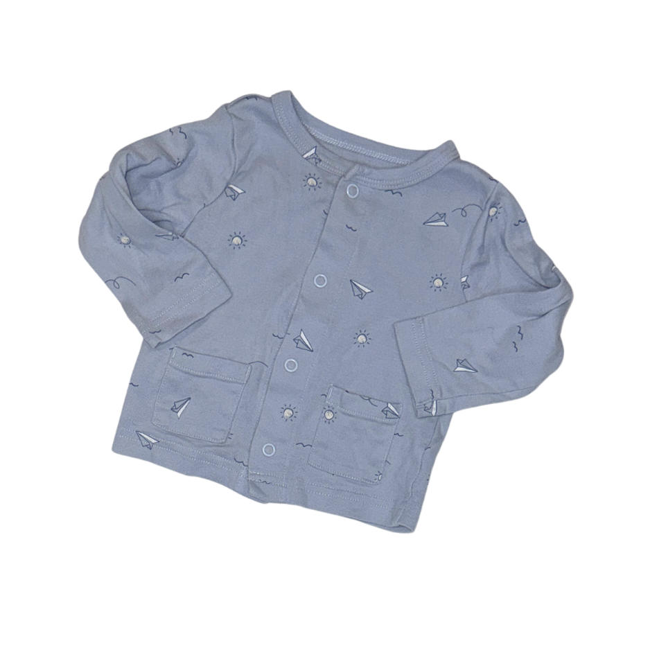 Carter's Paper Plane Shirt & Blue Pants Set | Boys 6M