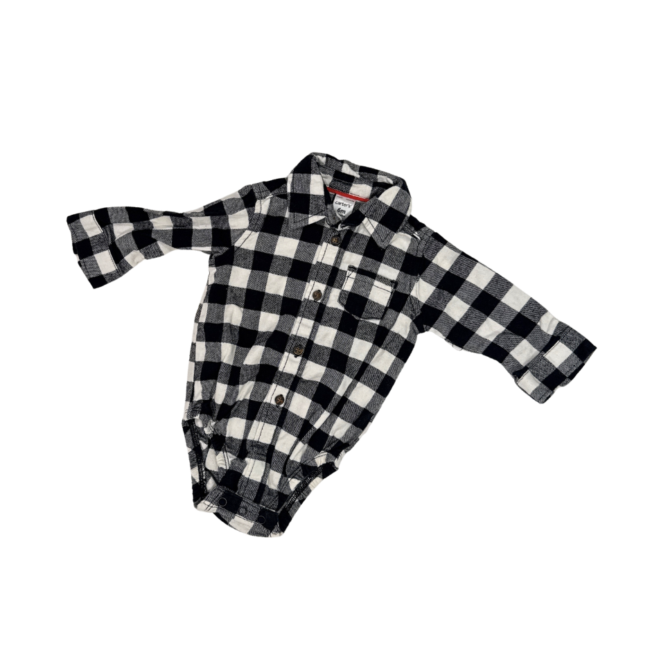 Carter's Plaid long-sleeve shirt | 6M