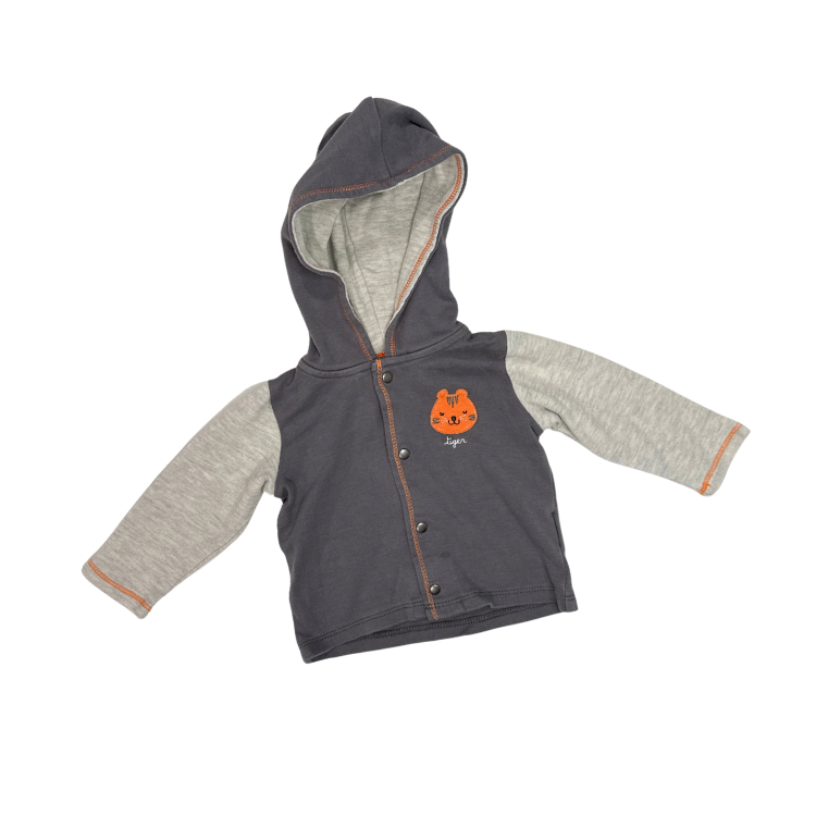 Absorba Hooded sweatshirt with pumpkin design | 6M