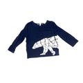 Joe Fresh | Geometric Bear Tee | Navy | 6M