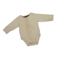 Jumping Beans | Long Sleeve Bodysuit | Cream | 9M