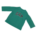 Green Gap long-sleeve t-shirt | 12M