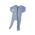 Blue long-sleeve onesie | Organic cotton | 12-18M