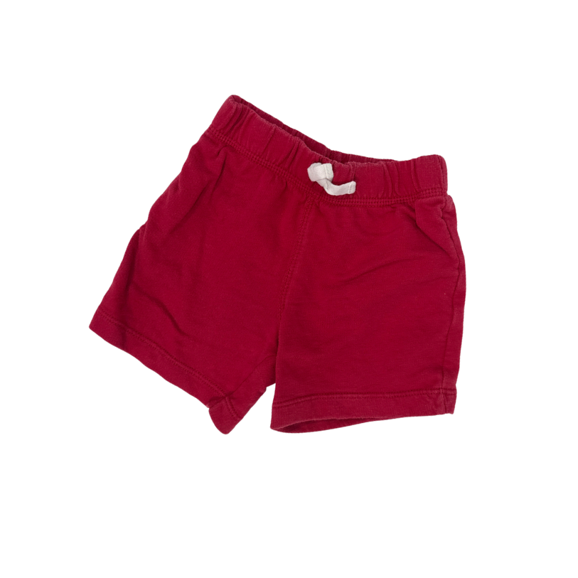 Carter's | Solid Red Shorts | 12M