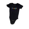 Google | Logo Bodysuit | Charcoal Grey | 9-12M