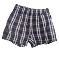 Plaid grey shorts | 18-24M