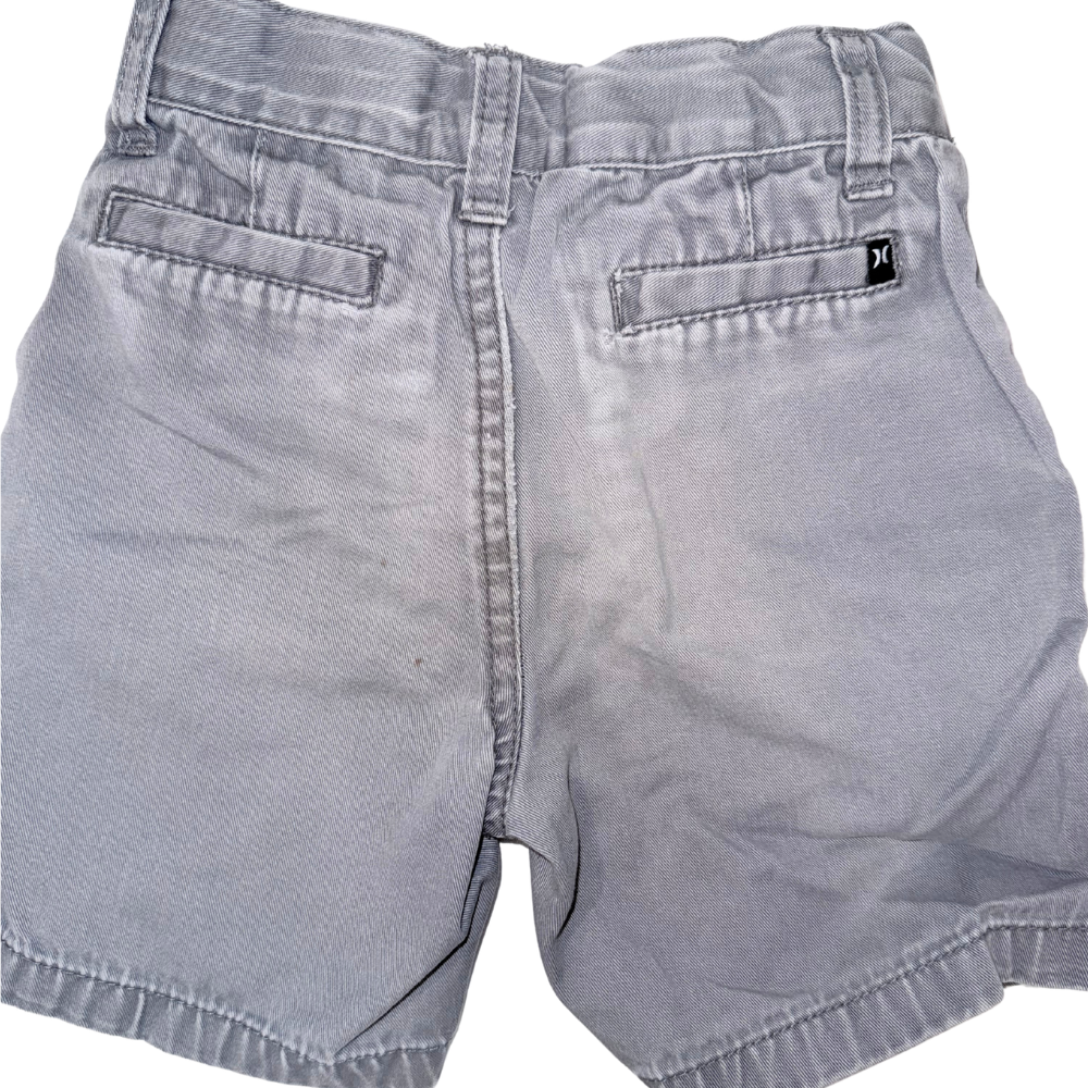 Grey jeans shorts | 2T