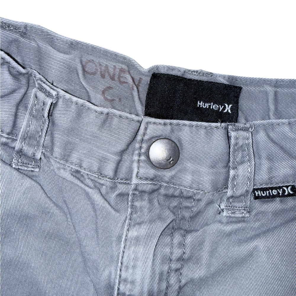 Grey jeans shorts | 2T