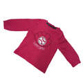Red long-sleeve t-shirt | Dad's team | 18-24M