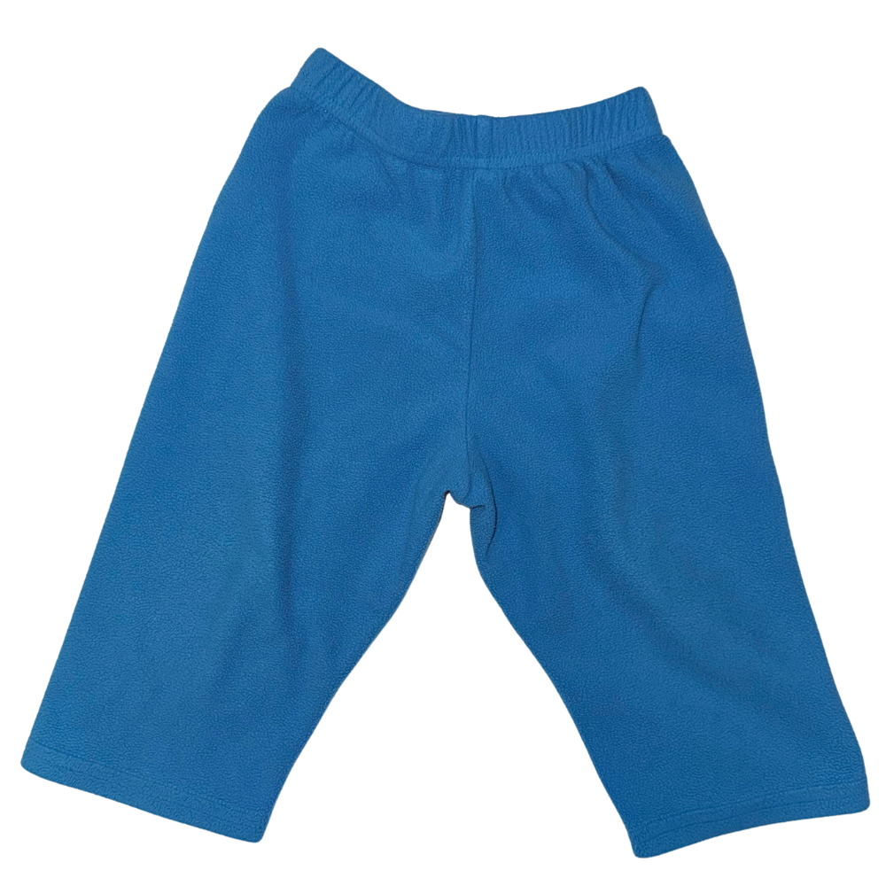 Bright blue fleece sweatpants | 18-24M