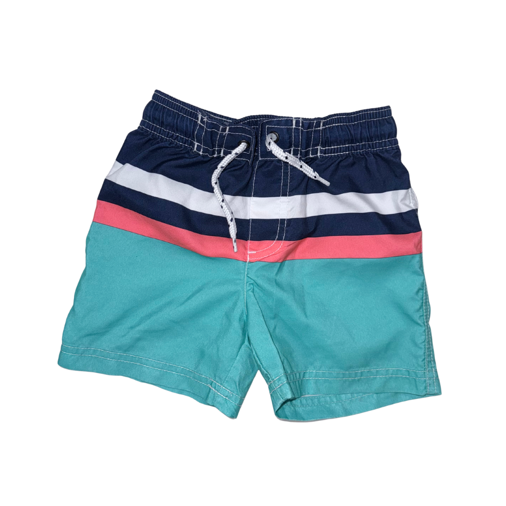 Swim trunk shorts | Blue, green, orange | 18-24M