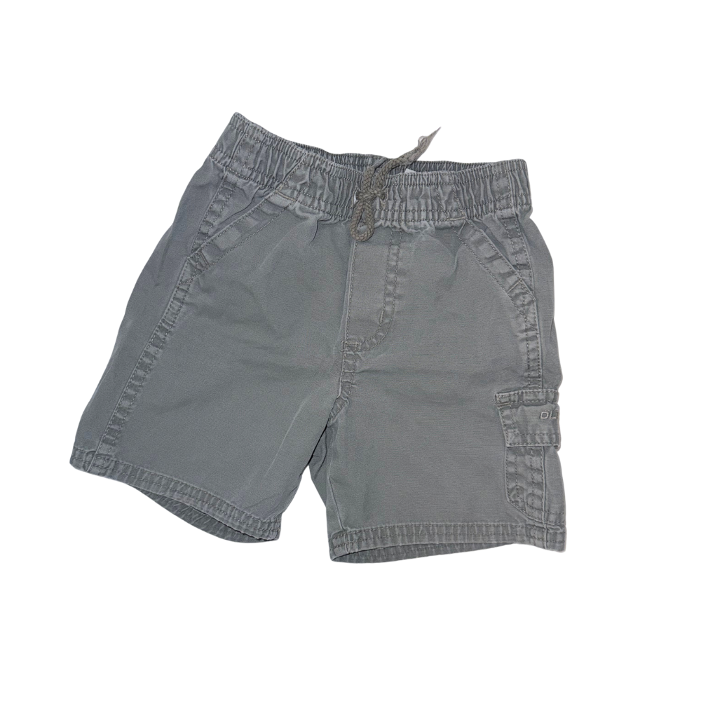 Olive green cargo shorts | 18-24M