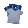Set of 2 short-sleeve t-shirts | Striped polo and t-shirt | 2T