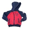 Red & navy hoodie | I'm not angry | 2T