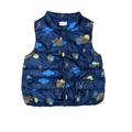 Puffed navy vest | 2T