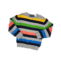 Children'S Place | Striped Sweater | Grey With Multicolor Stripes | 2T