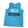 Blue sleeveless t-shirt | 3T