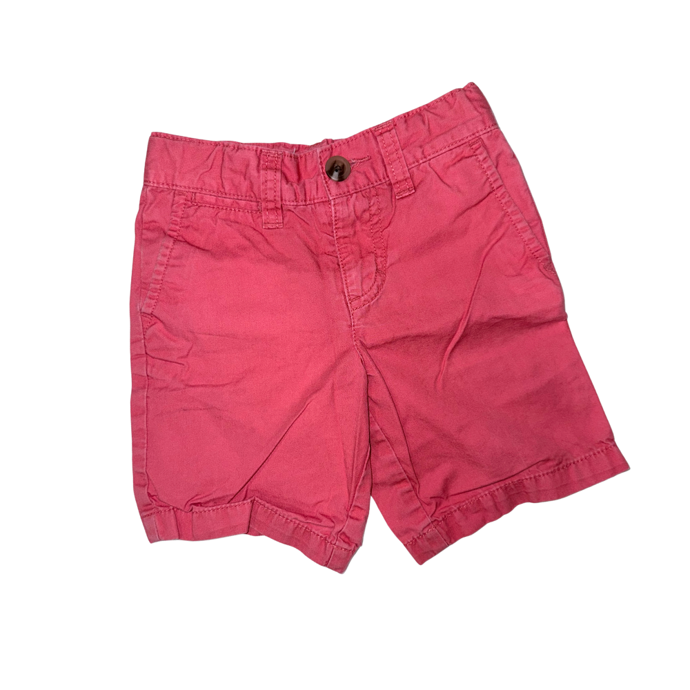 Coral twill shorts | 3T