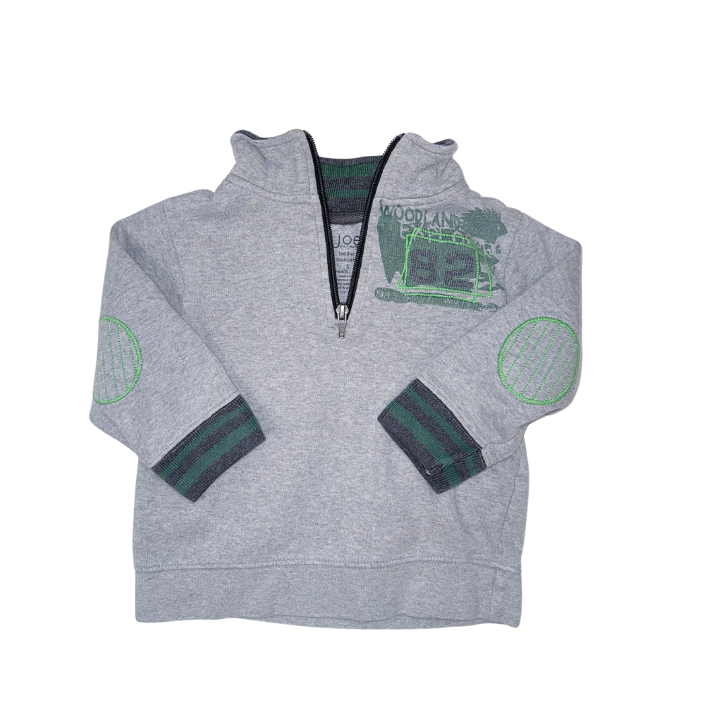 Blue hoodie & grey sweatshirt | Set of 2 | 3T