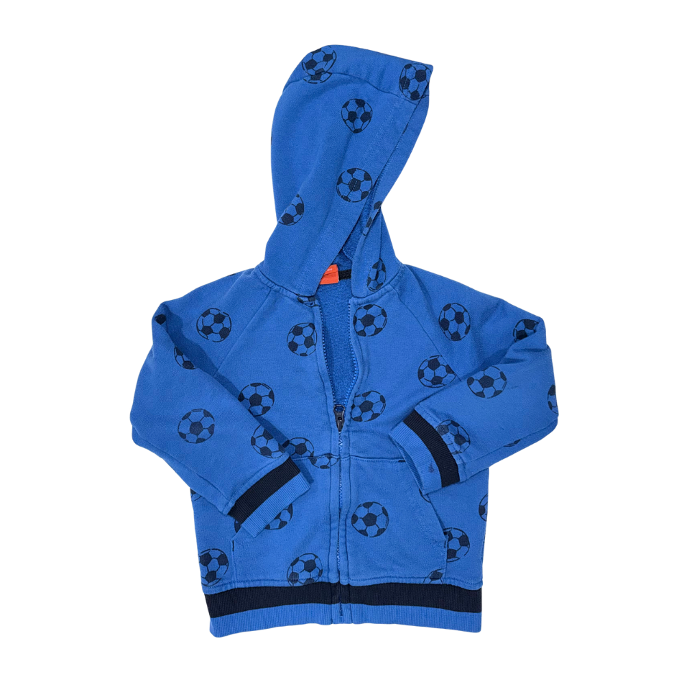 Blue hoodie & grey sweatshirt | Set of 2 | 3T
