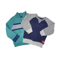 Set of 2 sweatshirts | grey & green | 3T
