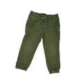 Olive green barrel pants | 3T