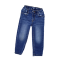 Blue straight denim pants | 3T