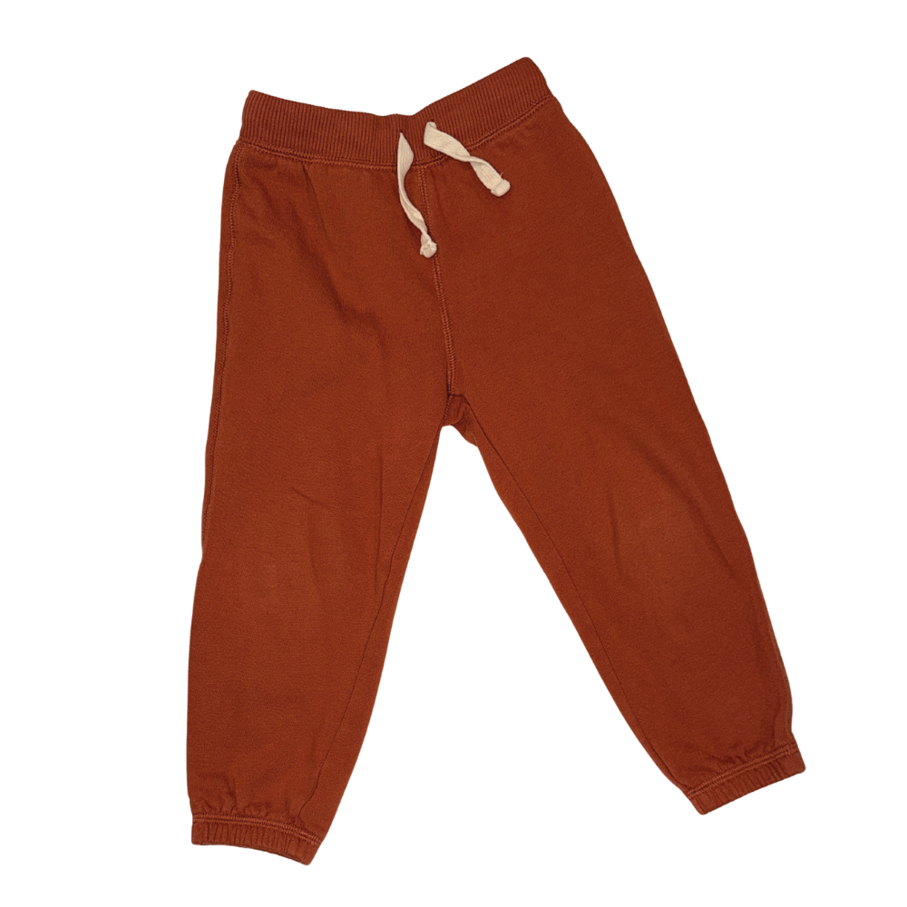 Dark coral sweatpants jogger | 3T
