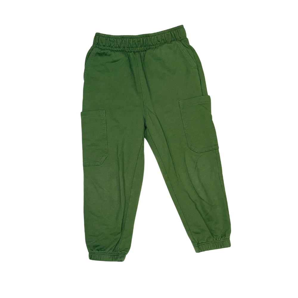 Set of 2 green and blue joggers | 3T