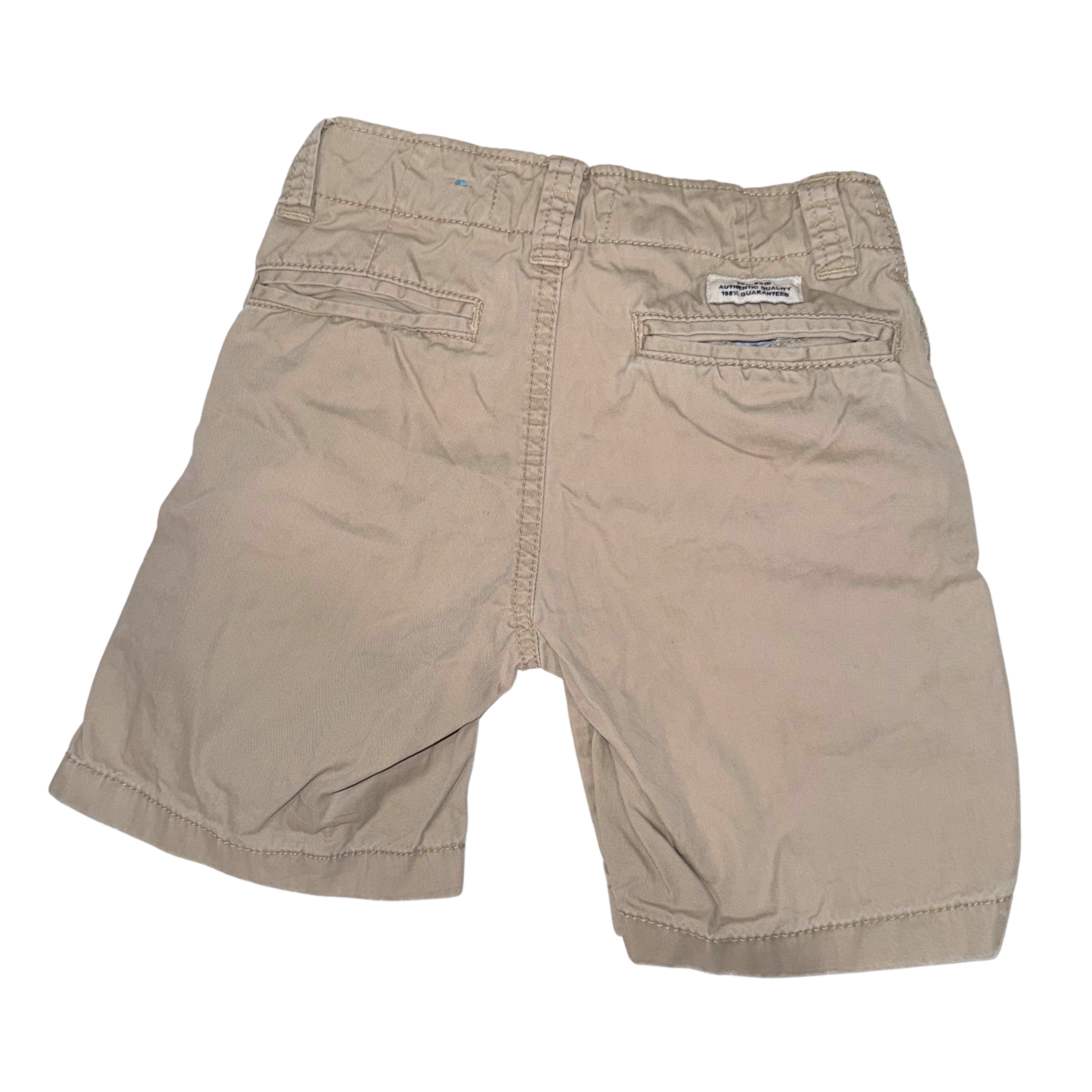 Khaki twill shorts | 4T