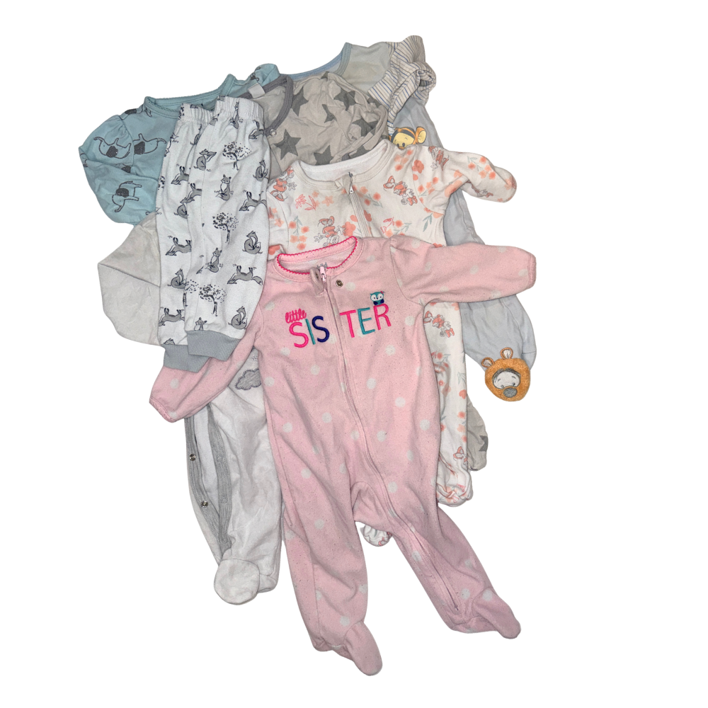 Set of 7 items | 3-6M | Onesies and bodysuits