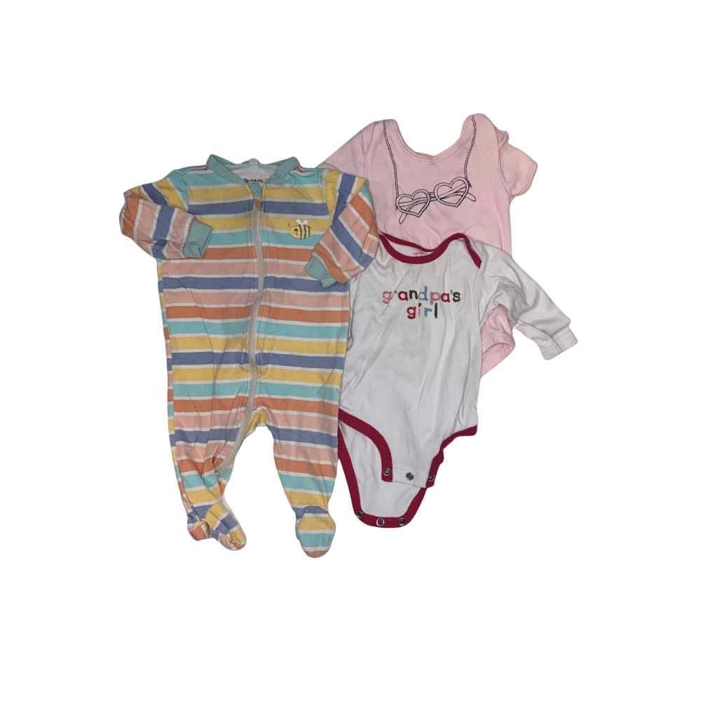 Set of 14 items | 6-9M | Onesies, pants, bodysuits