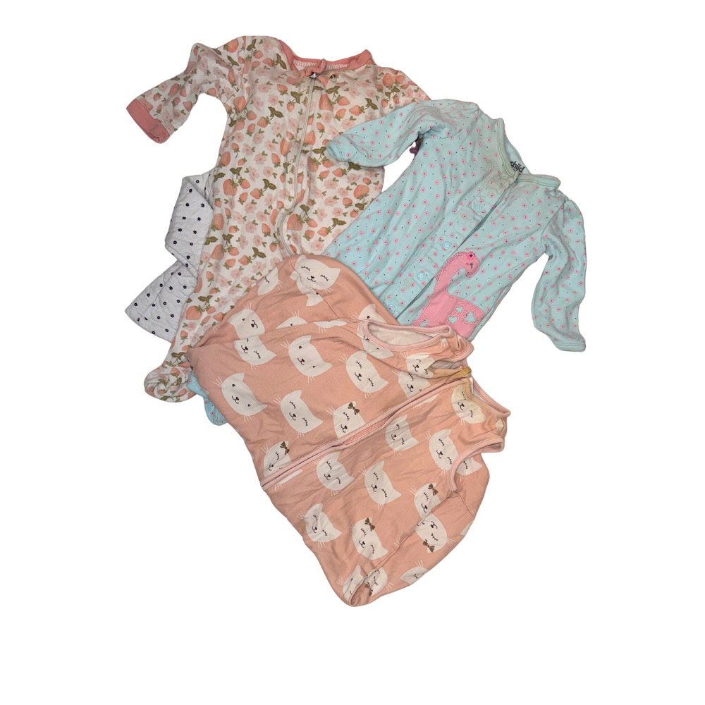 Set of 14 items | 6-9M | Onesies, pants, bodysuits