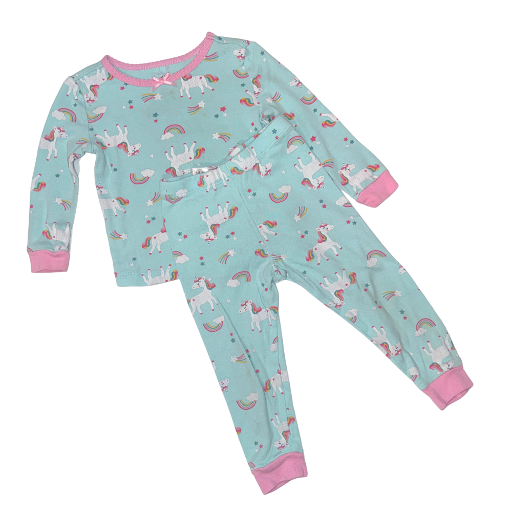 Rainbow & unicorns PJs | 18M