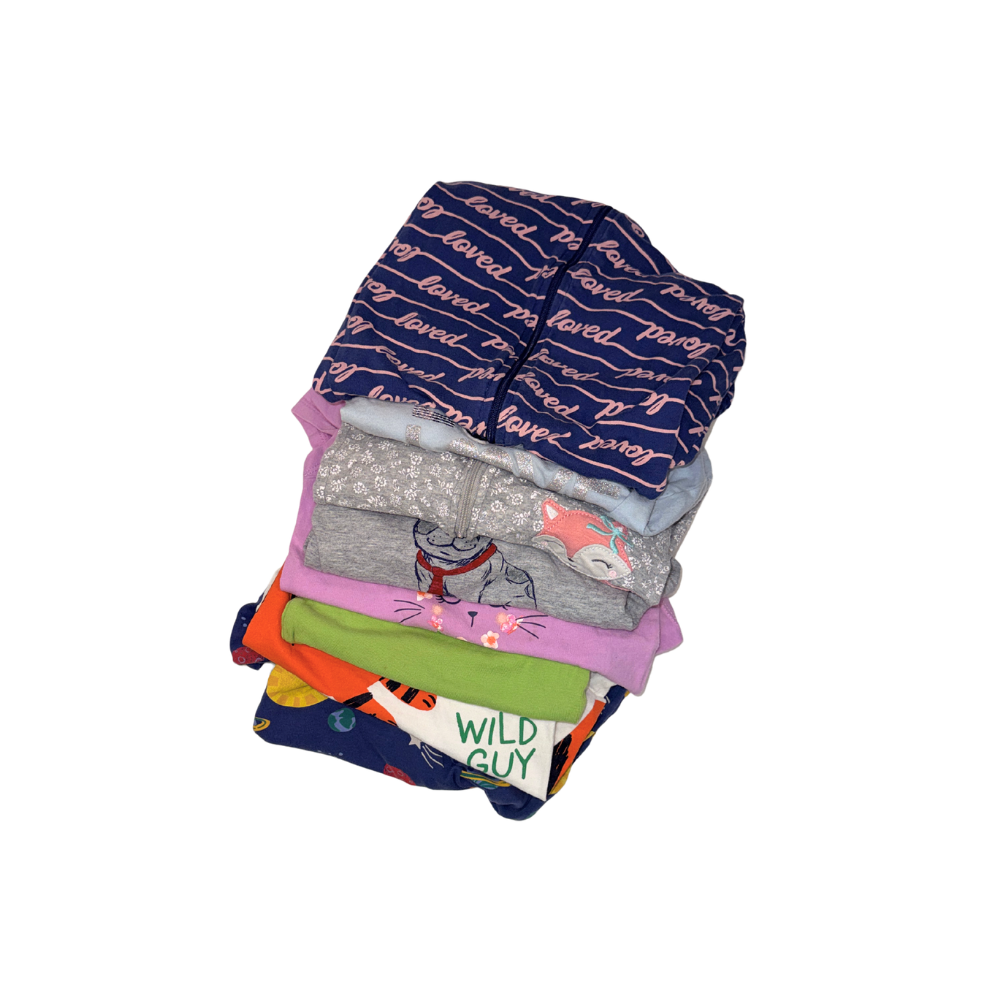 Set of 8 items | 12-18-24 M | Onesies, bodysuits, t-shirts
