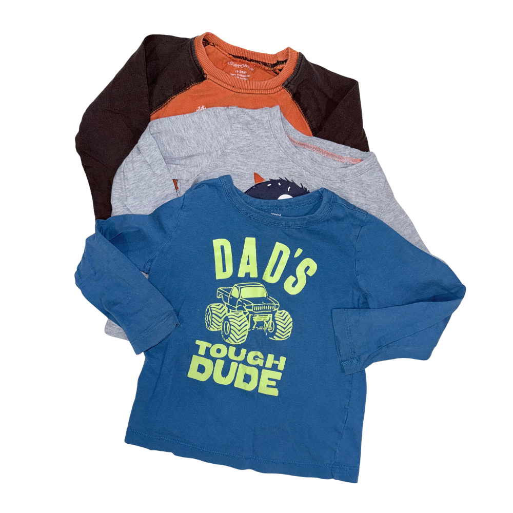 Set of three long-sleeve t-shirts | 18-24M
