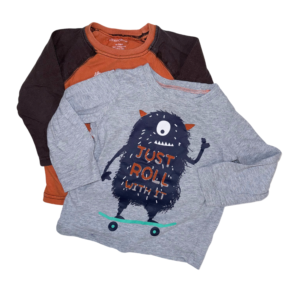 Set of three long-sleeve t-shirts | 18-24M