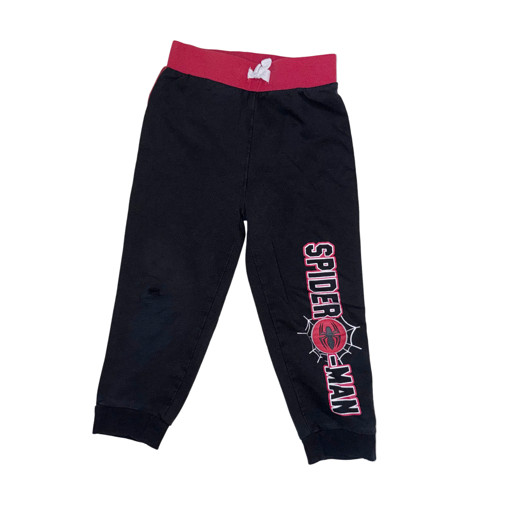 Black Spiderman sweatpants | 4T