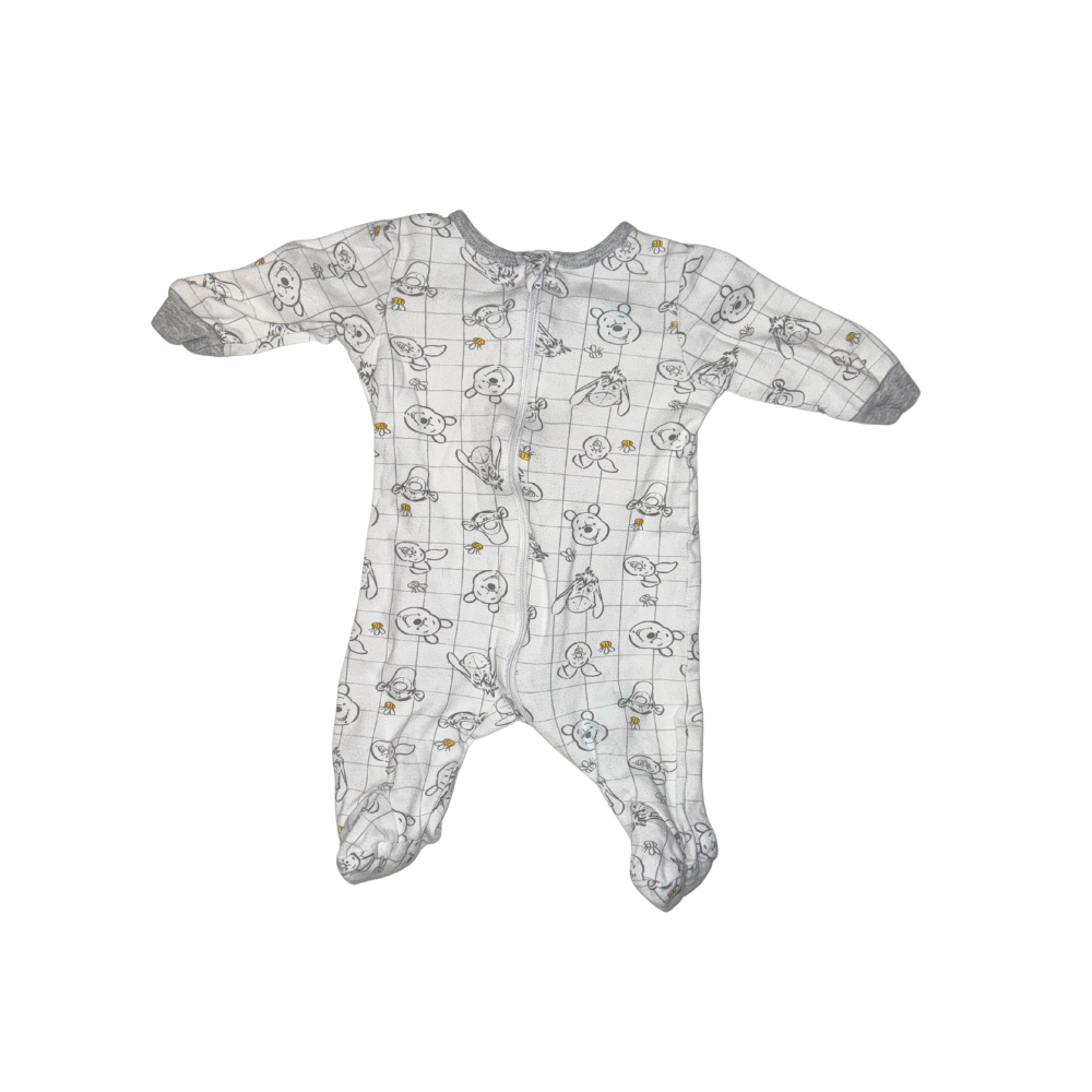 Set of 3 footed onesies | Disney store | 0-3M