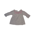 Grey long-sleeve t-shirt with pink neon details | 3M