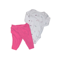 Carter's Animal Print Bodysuit & Pink Ruffle Pants Set | Girls 0-3M