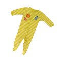 George | Yellow Striped Onesie | Lion & Zebra drawing | 3M