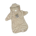 Generic | Winter Clothes | Dog Design Winter Suit | Beige | 0-3M